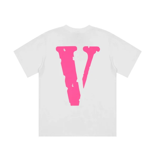 Vlone Reflective V Round Neck T Shirt